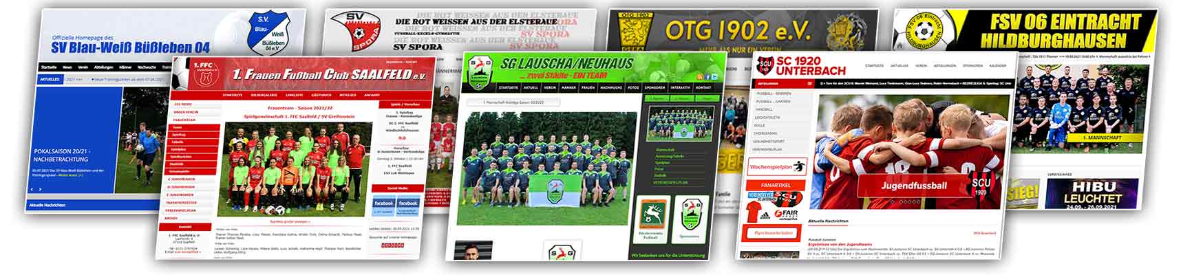 Website für Sportvereine